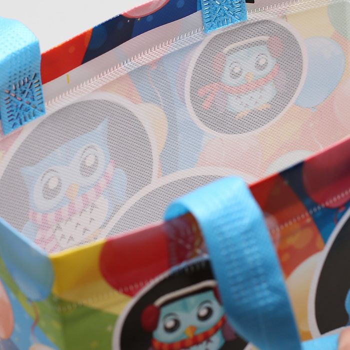 Сумка детская "Сова", 1 отдел, цвет жёлтый