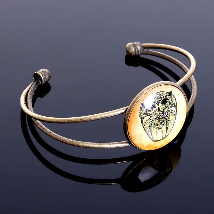 Браслет ассорти Candy сова, цветной