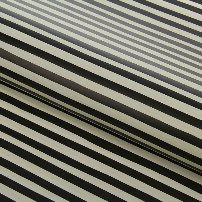 Бумага упаковочная "Полосы на белом", 52 х 75 см