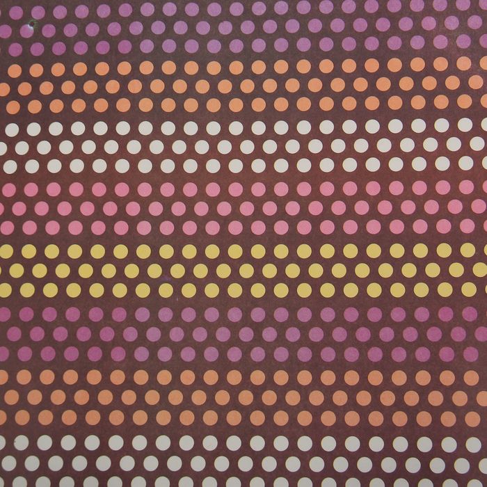 Бумага упаковочная "Разноцветные кружочки", 52 х 75 см