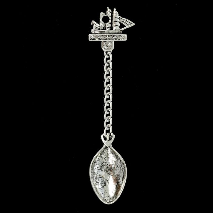 Сувенир кошельковый металл "Ложка странника" 7х1,2 см