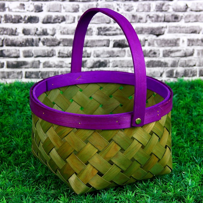 Набор корзин плетеных, 3 шт, овальные, 28 х 28 х 30 - 18 х 18 х 22 см