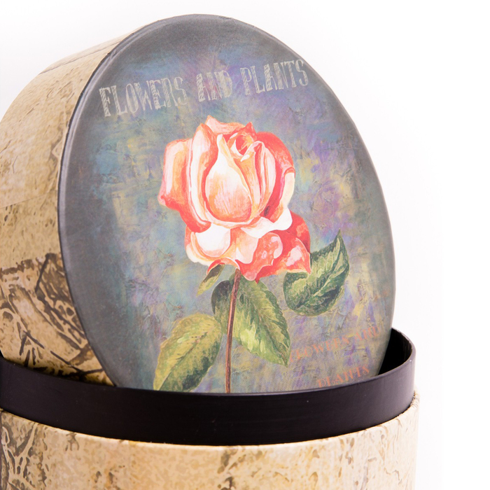 Набор коробок 3в1 21,5 х 21,5 х 19, 5 см