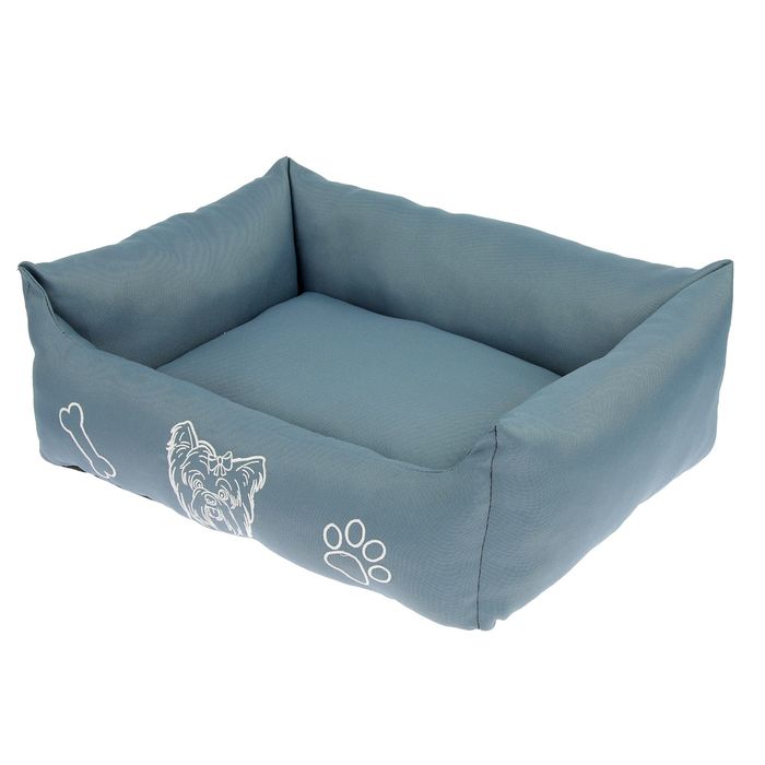 Лежанка "ЛЮМИНАРРР" Пухлик №2, светящаяся в темноте, 46х36х18 см, меб.ткань