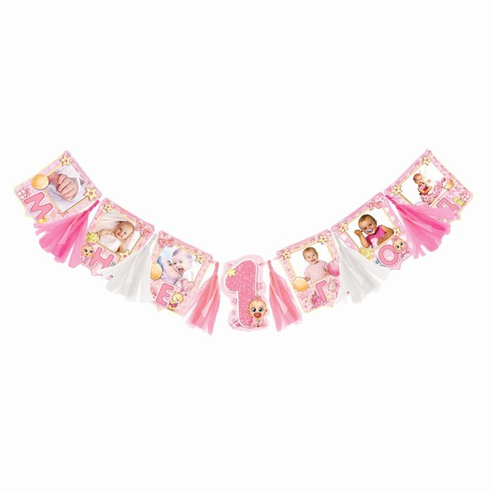 Гирлянда с кисточками "Мне 1 год"