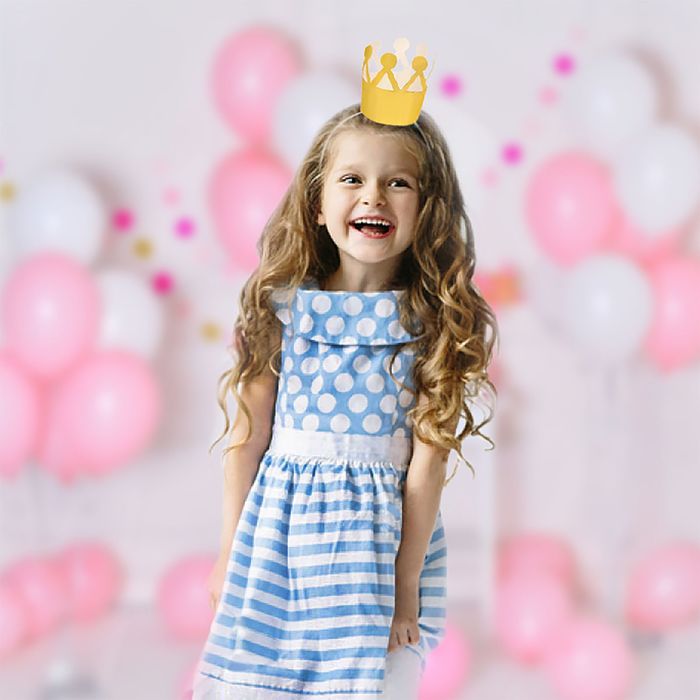 "Корона золотой картон"