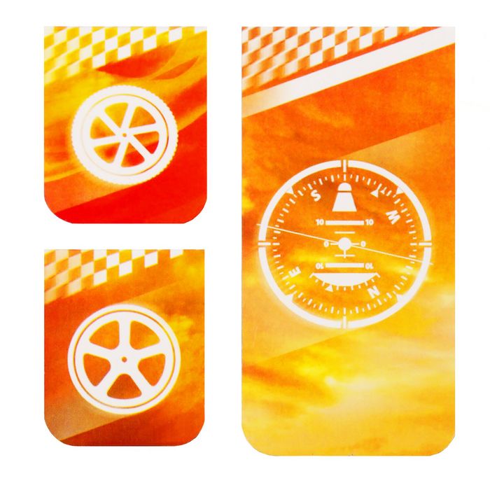 Набор магнитных закладок "Читай, чтобы быть первым", 3 шт.