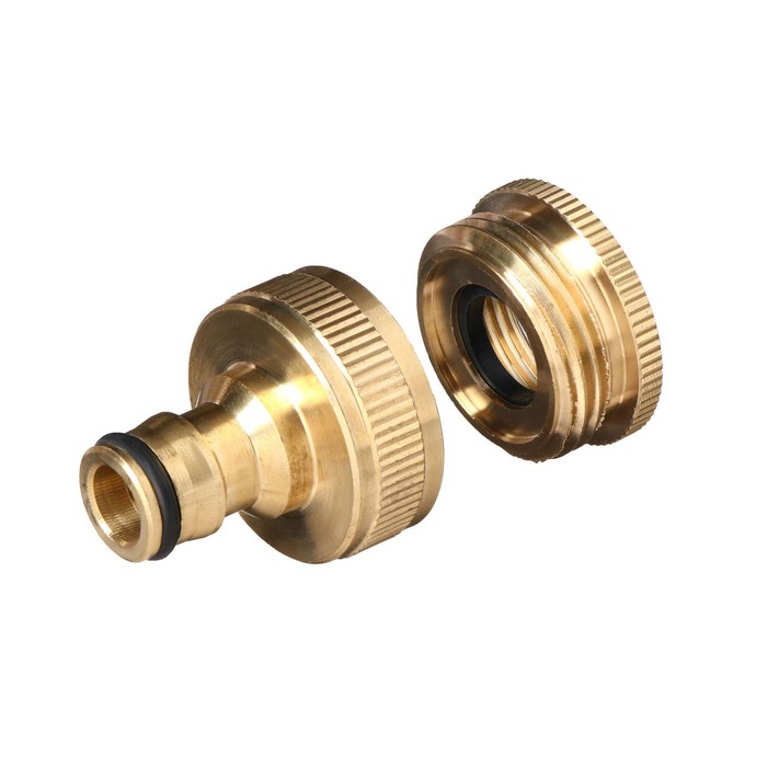 Штуцер, внутренняя резьба, 1" (25 мм) – 3/4" (19 мм), латунь