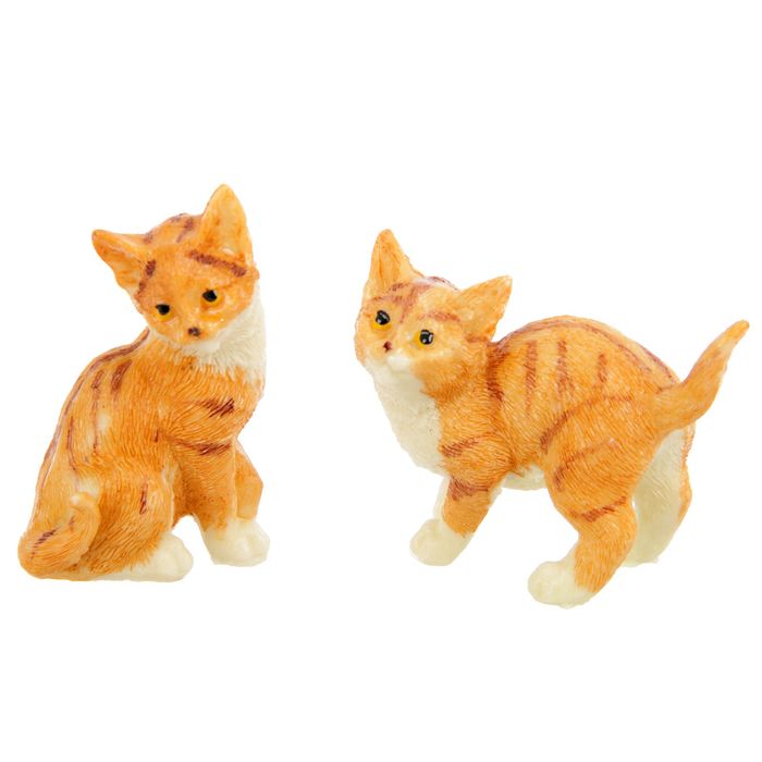 Сувенир полистоун "Рыжий котенок" МИКС 8х3,5х5,5 см