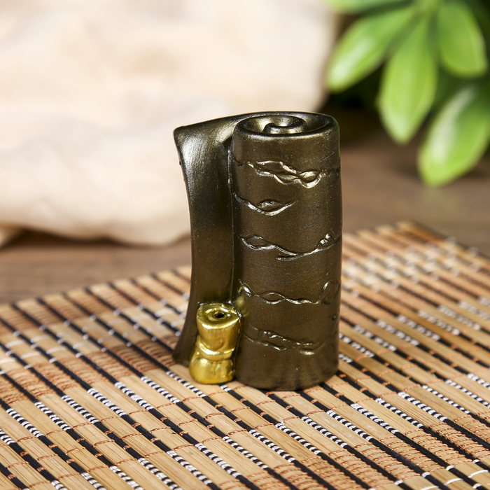 Подставка под благовония &quot;Свиток&quot; 6,5х4х3,5 см