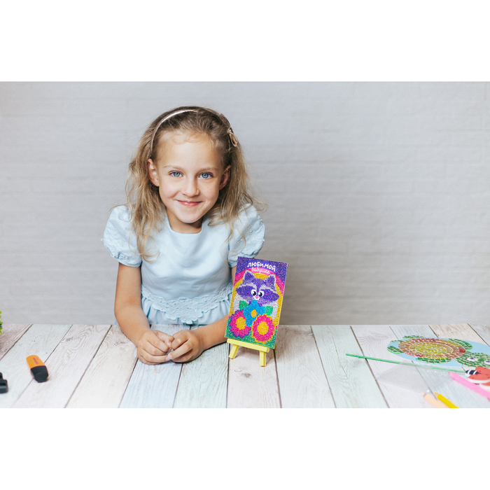 Алмазная мозаика для детей "Любимой бабушке"