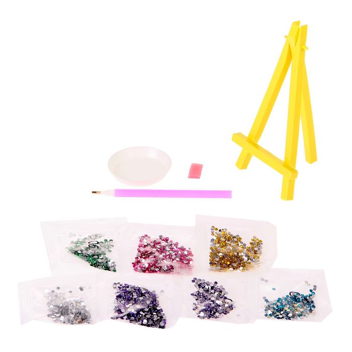 Алмазная мозаика для детей "Любимой бабушке"