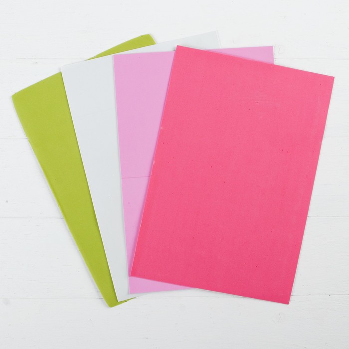 Набор листов фоамирана №1, 29,5 х 19,5 см, 5 шт.