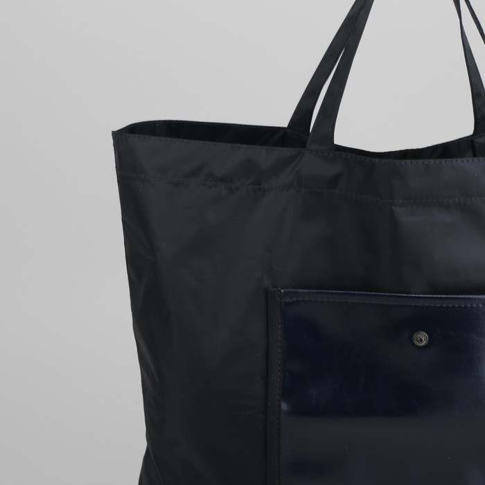 Сумка на молнии складная, 1 отдел, наружный карман, МИКС