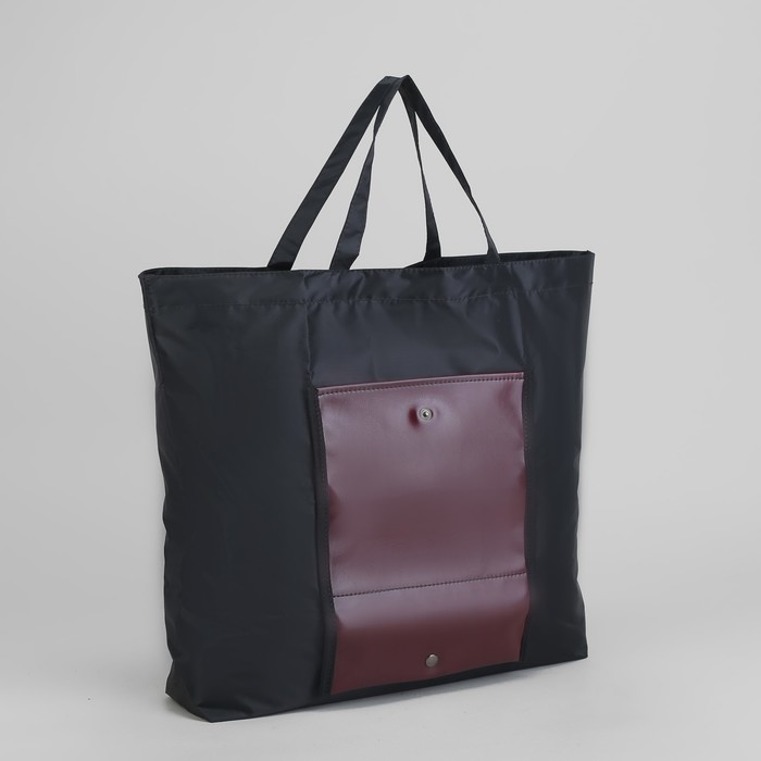 Сумка на молнии складная, 1 отдел, наружный карман, МИКС