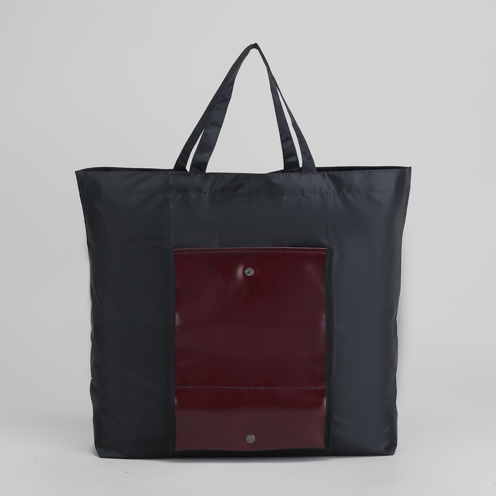 Сумка на молнии складная, 1 отдел, наружный карман, МИКС