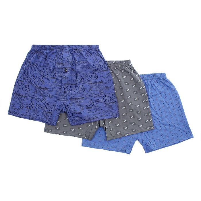 Боксеры мужские, цвет МИКС, размер 50