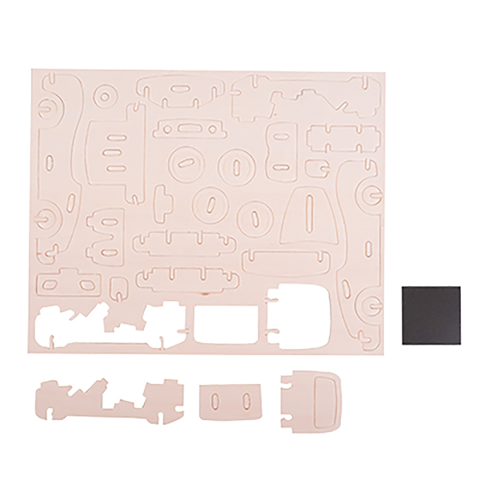 Конструктор "Гоночная машина" ROT-007 13x9x6 см