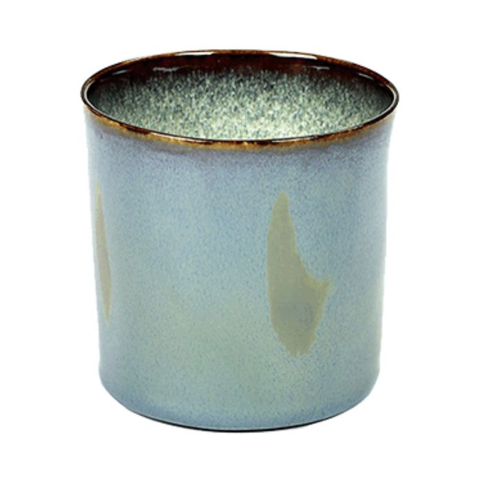 Салатник &quot;Цилиндр&quot; керамика, d=7,5, h=7,5 см, серый