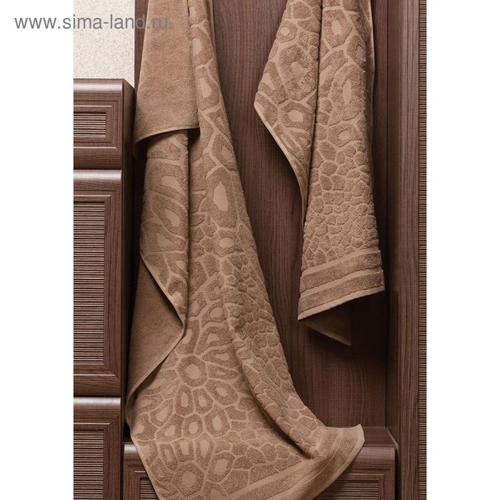 Полотенце Vitra, размер 50 × 90 см, цвет коричневый