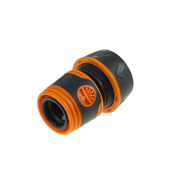 Коннектор с аквастопом, 1" (25 мм), ABS-пластик