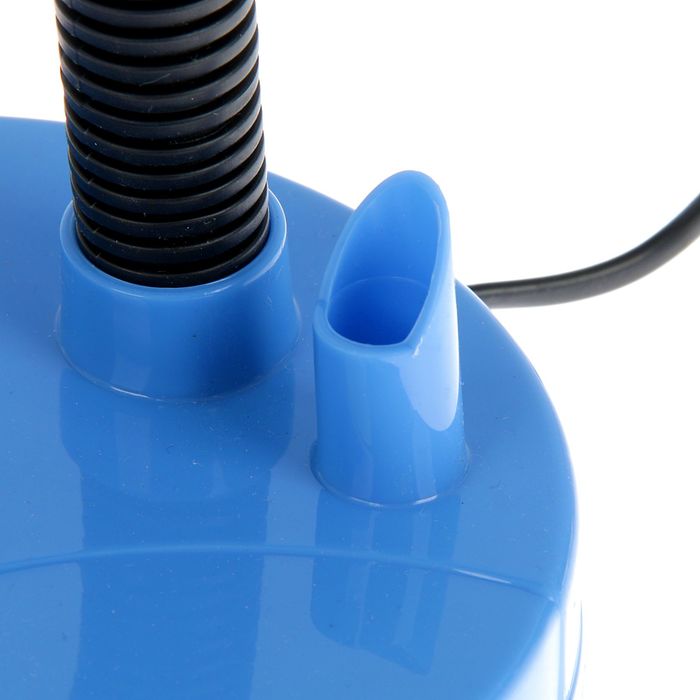 Лампа настольная с подставкой д/ручки голубая Е27 30х13х13 см