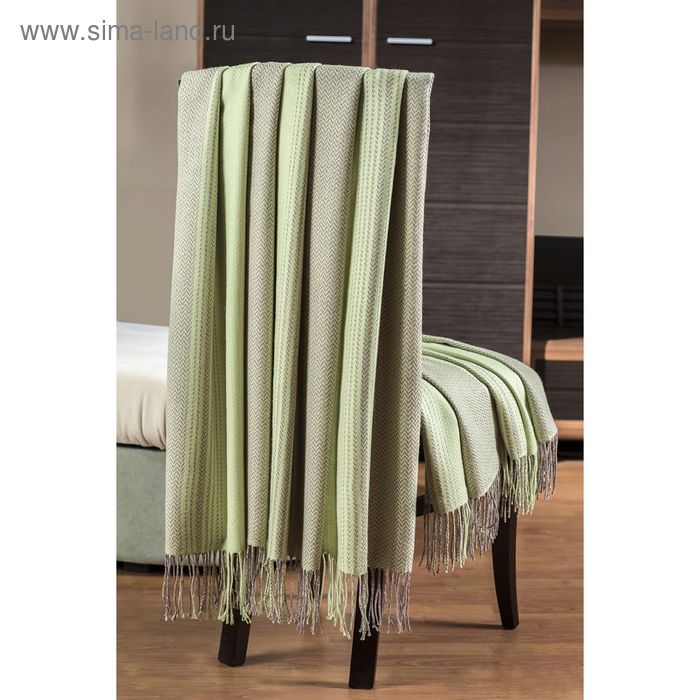 фото Плед жаккардовый bamboo, размер 140х180 см primavelle