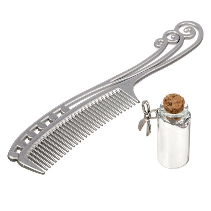 Шкатулка для хранения первого локона "Маленький принц" с расческой