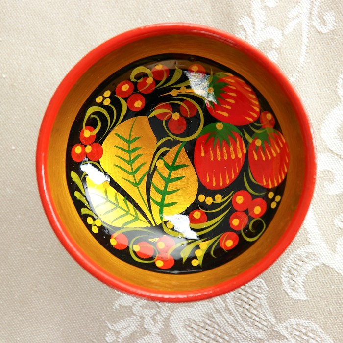 Креманка «Ягоды», хохлома