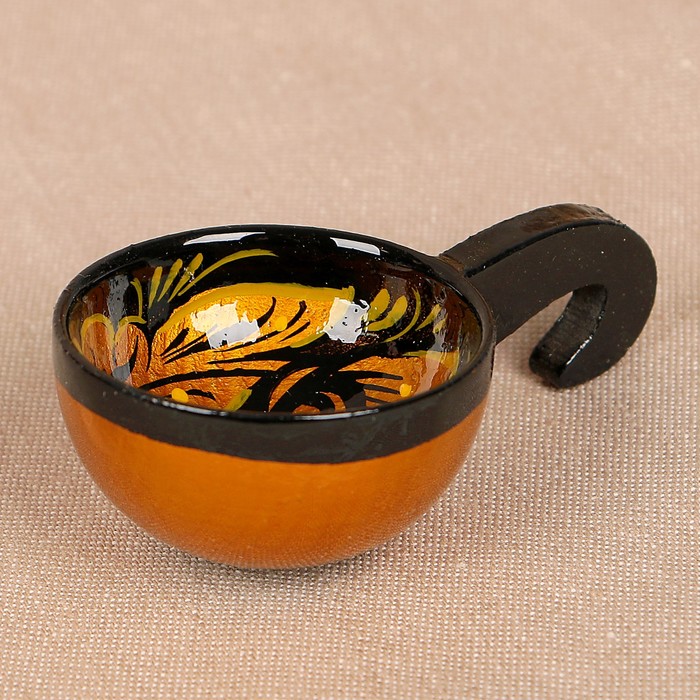 Ковш «Лебедь», 6 черпаков, хохлома