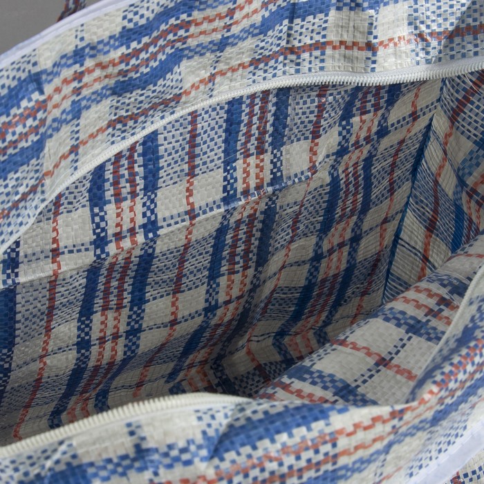 Сумка хозяйственная на молнии, 1 отдел, цвет МИКС