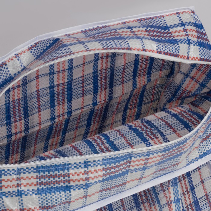 Сумка хозяйственная на молнии, 1 отдел, цвет МИКС