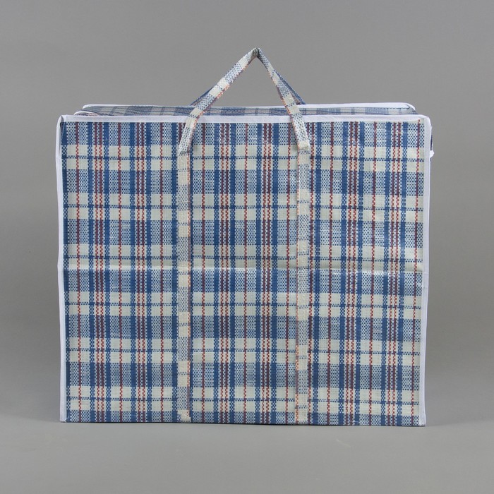 Сумка хозяйственная на молнии, 1 отдел, цвет МИКС