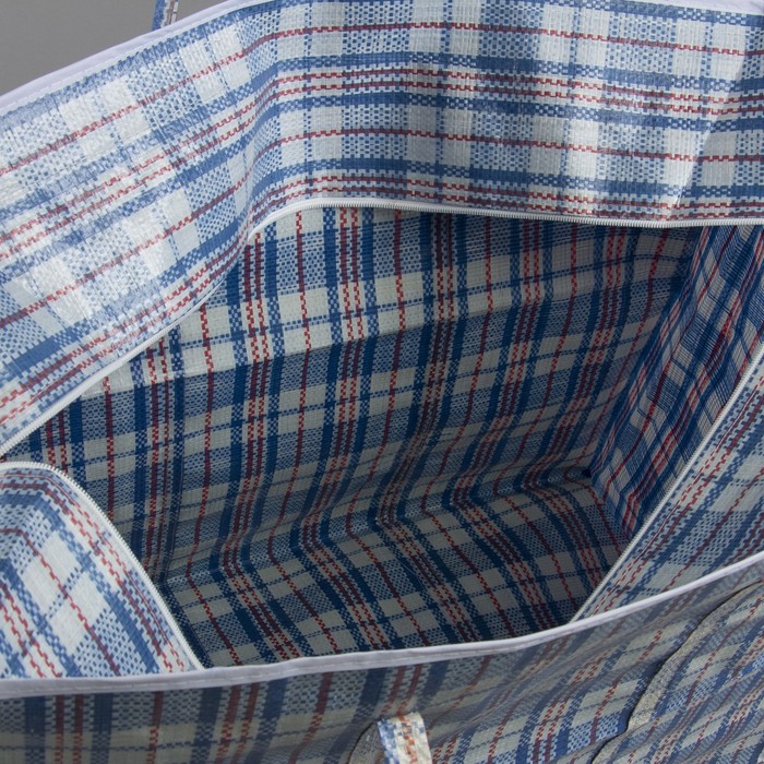 Сумка хозяйственная на молнии, 1 отдел, цвет МИКС