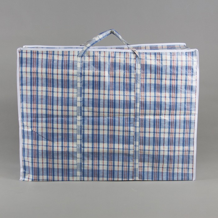 Сумка хозяйственная на молнии, 1 отдел, цвет МИКС