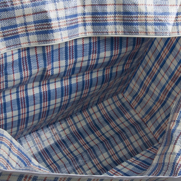 Сумка хозяйственная на молнии, 1 отдел, цвет МИКС