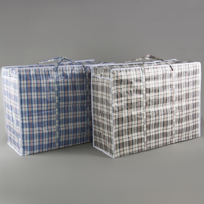 Сумка хозяйственная на молнии, 1 отдел, цвет МИКС