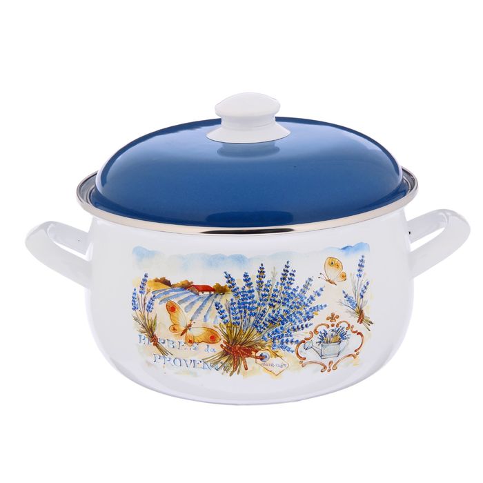 Кастрюля 5,1 л "Лаванда"