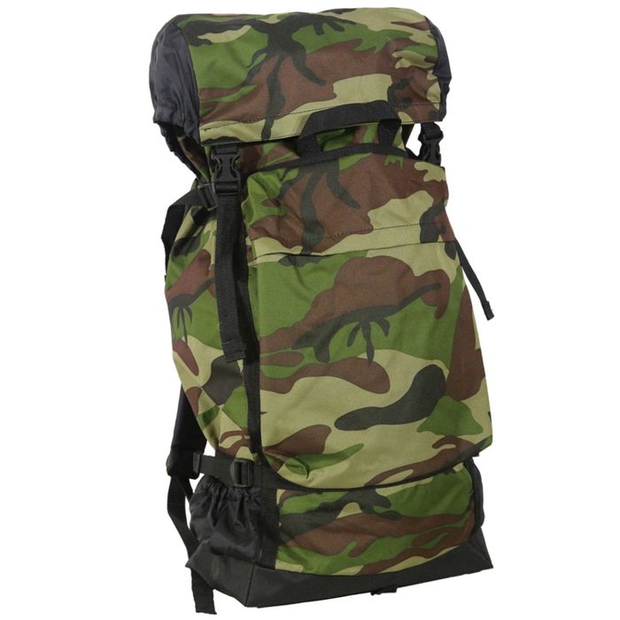 Рюкзак "Боровик" №50 цв.КМФ ПВХ 20000 мвс,35*5*55* отд на молнии, 3 н/кармана