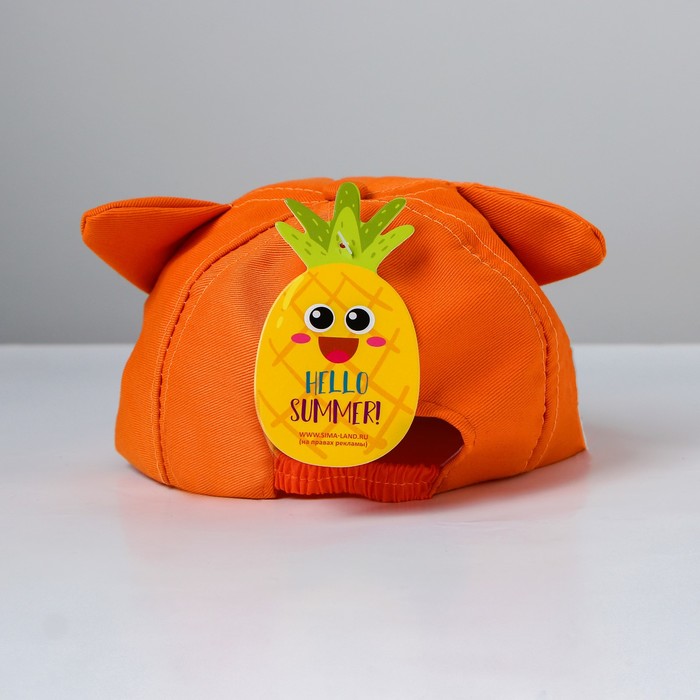 Кепка детская "Лисичка" р-р44-52, 2-3 года