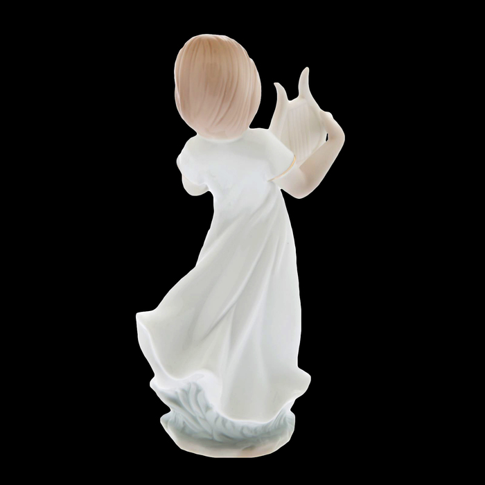 Сувенир "Девочка с лирой" 16,5х,5х5,5 см