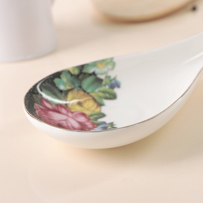 Подставка под ложку "Роковая роза"