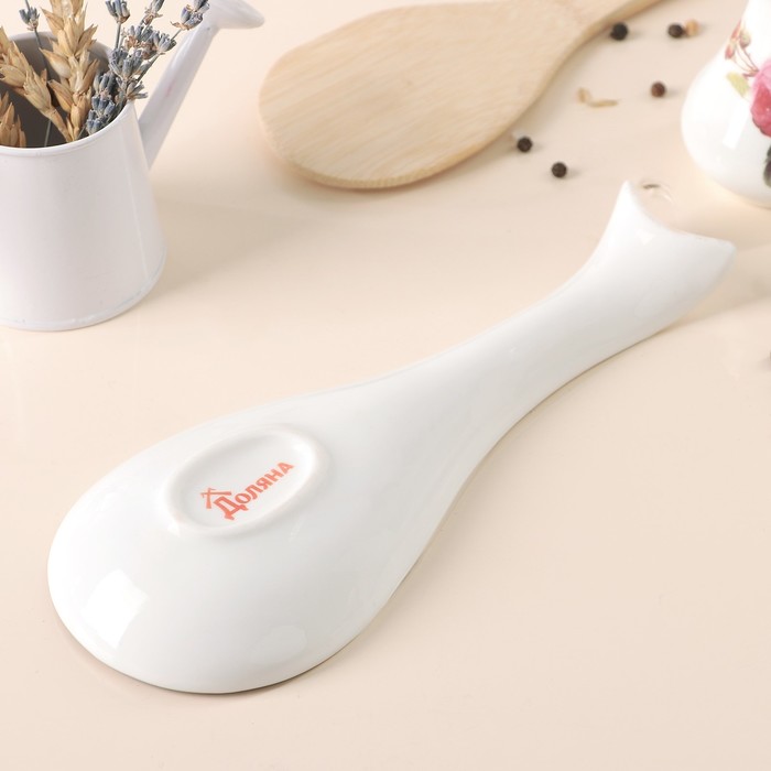 Подставка под ложку "Роковая роза"