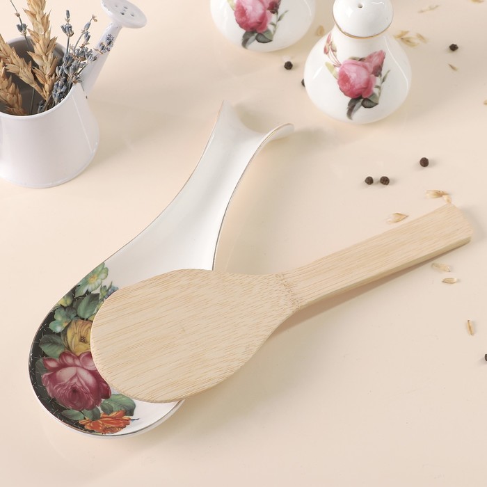 Подставка под ложку "Роковая роза"