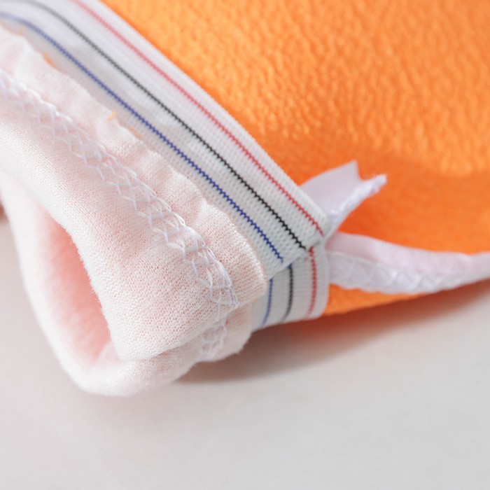 Мочалка-варежка массажная 20,5х15 см, хлопок , цвет МИКС