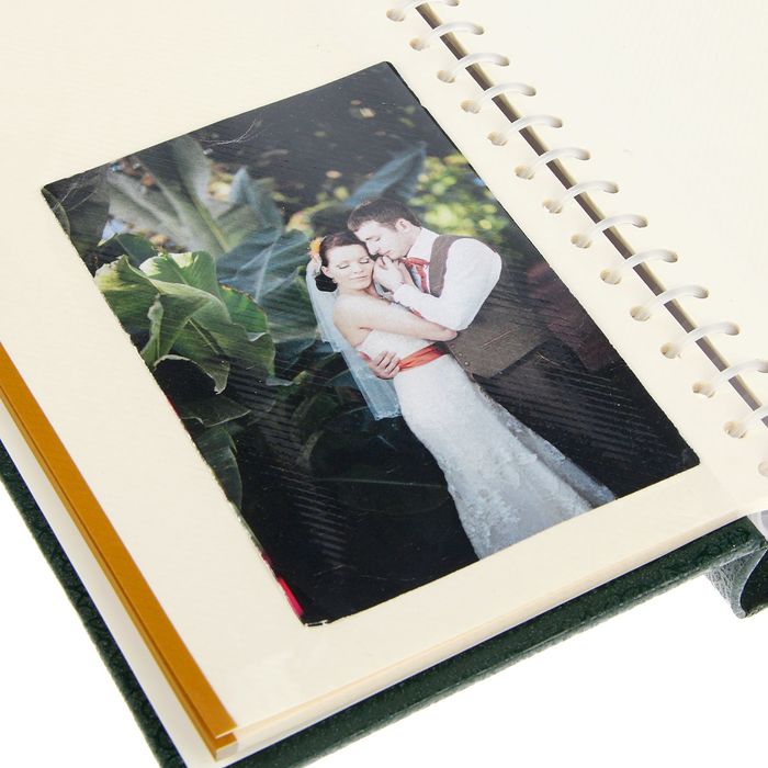 Фотоальбом магнитный 30 листов "Классика" кожзам МИКС 33,5х17х3 см