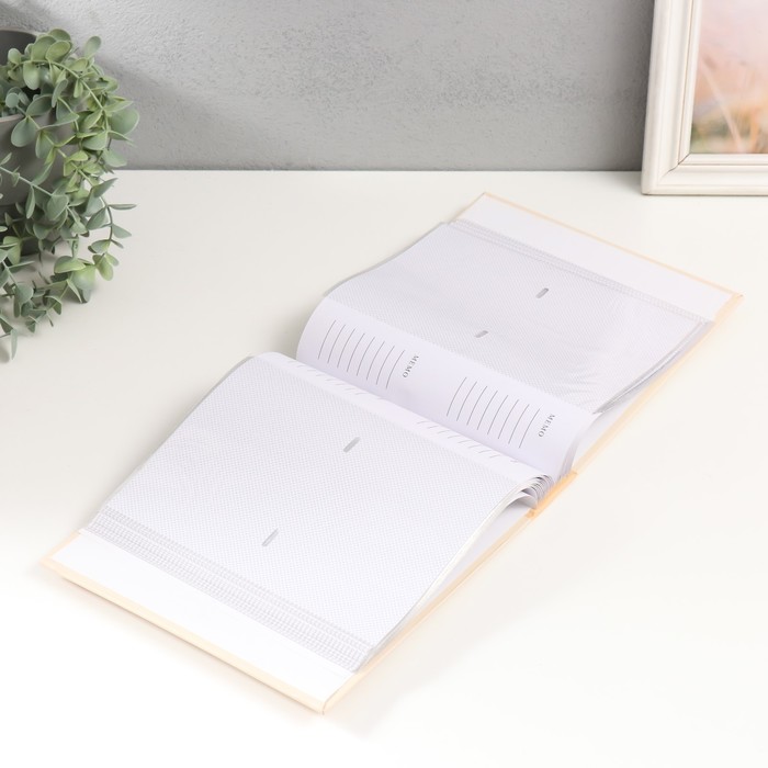 Фотоальбом на 200 фото 10х15 см "Нарисованные птицы" бумажные листы МИКС 22,5х22х5 см