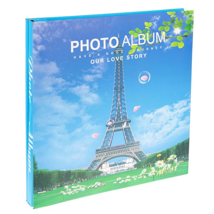 Фотоальбом магнитный 20 листов "Эйфелева башня" МИКС 34х32х4 см