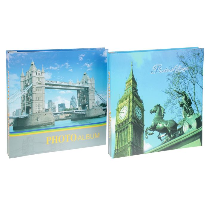 Фотоальбом магнитный 20 листов "Эйфелева башня" МИКС 34х32х4 см