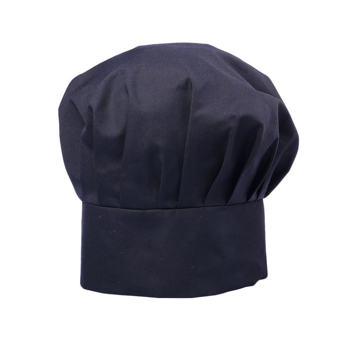 Колпак повара, 58 х 60 см, цвет чёрный